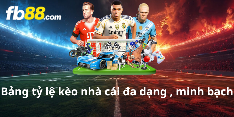 Bảng tỷ lệ kèo nhà cái đa dạng , minh bạch